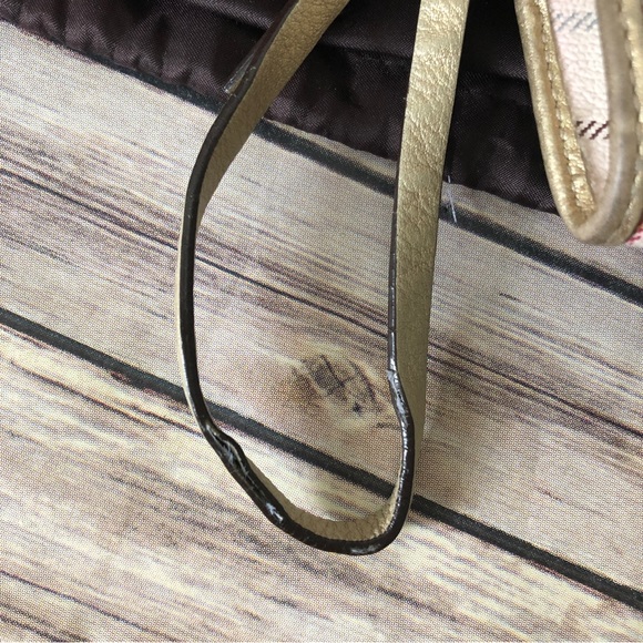 Coach Peyton Tattersall Tote Purse Handbag Ivory Plaid - Picture 14 of 15